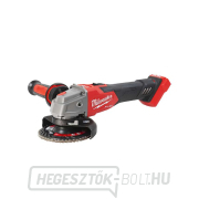 Akkumulátoros sarokcsiszoló 125 mm Milwaukee M18 FSAGV125XB-0X csúszókapcsolóval és fordulatszám-szabályozással,... gallery main image