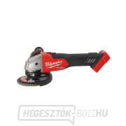 Akkumulátoros sarokcsiszoló 115 mm Milwaukee M18 FSAG115X-0 csúszókapcsolóval, akkumulátor nélkül, 4933478772 Előnézet 