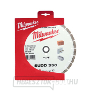 Milwaukee SUDD 350 mm-es gyémánt csiszolókorong - csendes Előnézet 