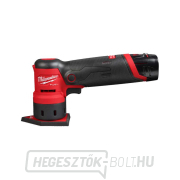 Milwaukee M12 FDSS-422X Akkumulátoros szubkompakt, pontvibrációs csiszológép, 4933479681 gallery main image