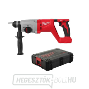 Milwaukee M18 BLHACD26-0X SDS-Plus 26 mm-es akkumulátoros D-markolatú akkumulátoros fúrókalapács (akkumulátor nélkül) gallery main image