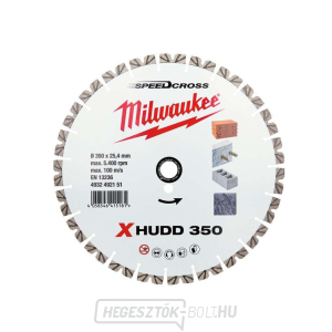 Milwaukee XHUDD 350 mm-es gyémánt csiszolókorong gallery main image