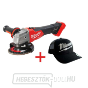 Akkumulátoros sarokcsiszoló 125 mm Milwaukee M18 FSAG125X-0X csúszókapcsolóval, akkumulátor nélkül, + INGYENES Milwaukee sapka Előnézet 