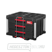 Milwaukee 4932472130 - Kompakt 3 fiókos Packout™ dobozrendszer szervező rendszer gallery main image