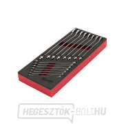 Milwaukee MAX BITE™ Milwaukee 8 ÷ 22 mm-es négyszögletes csavarkulcsok, hajlított, habbetétes. 15 darabos készlet Előnézet 