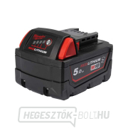 Akkumulátor Milwaukee M18 B5-CR (18 V / 5,0 Ah), M18 REDLITHIUM, vegyszervédelem - olaj- és taktikai ellenállás,... gallery main image