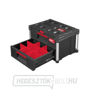 Milwaukee 4932472129 - Compact Packout™ 2 fiókos rendszerszervező doboz Előnézet 