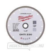 Milwaukee DHTI 230 mm-es gyémánt csiszolókorong - teljes kerületre Előnézet 