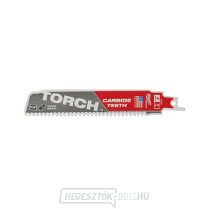 Milwaukee TCT TORCH 150 x 3,6 mm-es keményfém fűrészlapok (5 db) 48005501 gallery main image