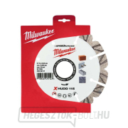 Milwaukee XHUDD 115 mm-es gyémánt csiszolókorong Előnézet 