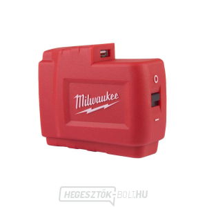 Milwaukee M18 USB PS HJ2 akkumulátoros adapter, M18 foglalat, USB 2,1A töltő, tápegység fűtött ruházathoz, 4932471597 gallery main image