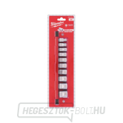 3/8" hatszögletű hüvelyek 5/16 ÷ 7/8" Milwaukee 4932492510 - krómozott, inch (10 darabos készlet) Előnézet 