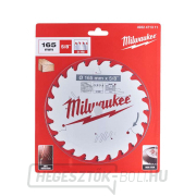 Milwaukee CSB P W 165 x 15,87 x 1,6 mm 24ATB fafűrészlap 24ATB Előnézet 