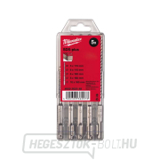 Milwaukee M2 SDS Plus fúrószár (dupla szárú), átmérő 5 ÷ 10 mm, 5 darabos készlet, 4932352338 gallery main image