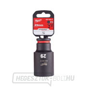 1/2" Milwaukee Shockwave™ Impact Duty 29 mm-es ütvecsavaros dugókulcs, meghosszabbított, 1/2" Milwaukee Shockwave™ ütvecsavaros dugókulcs, meghosszabbított Előnézet 