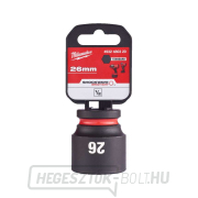 1/2" Milwaukee Shockwave™ Impact Duty 26 mm-es ütvecsavaros foglalat, rövid Előnézet 