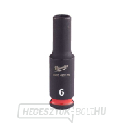 Milwaukee Shockwave 1/4" 6 mm-es ipari dugókulcs, hosszú Előnézet 