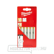 Fűrészlapok 75 x 3 mm Milwaukee T 111 C szúrófűrészhez (fa és műanyag) Előnézet 