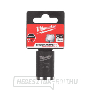 Milwaukee 1/2" Shockwave™ Impact Duty 15 mm-es, meghosszabbított, ütvecsavaros dugókulcs Előnézet 