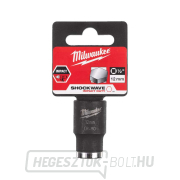 Milwaukee Shockwave™ Impact Duty 12 mm-es 1/2" ipari dugókulcs, meghosszabbított, ütésálló Előnézet 