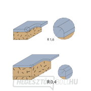 Konkáv lekerekítő vágó CMT C907 - R0.4 D12.7x9.5 S=8 HW Előnézet 