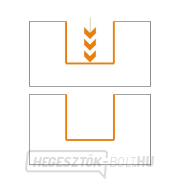 Hornyolókés vágó IGM F047 - D14x49.5 L96 S=12 HW Előnézet 