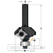 Sugárkés vágó IGM F062 HW - R2 D27x3 L57.5 S=8 Előnézet 