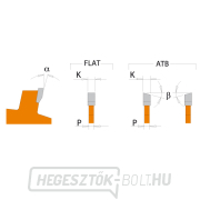 CMT Lamellás tárcsa lamelláris ízületekhez - D100x3,96 d22 Z6 HW váltófog Előnézet 