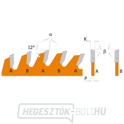 CMT ITK Ultra vékony tárcsa keresztirányú vágáshoz - D250x2,4 d30 Z80 HW Előnézet 