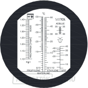 Refraktométer autófolyadékok mérésére + AdBlue, SIXTOL Előnézet 
