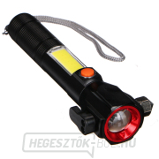 Autó biztonsági lámpa mágnessel CAR LAMP SAFETY, 300 lm, COB LED, USB SIXTOL Előnézet 