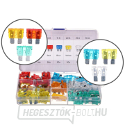 Kés autóbiztosíték készlet MECHANIC FUSE SET 1, 5-30A, 120 db SIXTOL Előnézet 