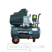 SETMB-K102, Olajkompresszor 24l, 230V, tartozékokkal | 2500W | Matabro Előnézet 