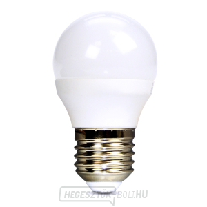 Solight LED izzó, miniglobe, 6W, E27, 6000K, 510lm gallery main image