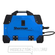 Sherman Welding Inverter MIG 180FL + zseblámpa + kábelek + burkolat KWX3 + mágnes Előnézet 