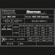 Sherman MIG 200 Speedy + zseblámpa + kábelek + mágnes + burkolat KWX3 Előnézet 