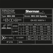 Sherman MIG 200 Speedy Torch + kábelek + kocsi + mágnes + spray + csővezeték  Előnézet 