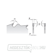 CMT fűrészlap elektromos szerszámokhoz, hosszirányú vágás - D160x16 Z12 HW Előnézet 