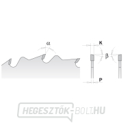 CMT ipari seprőtárcsa hézagfogakkal - D300x3.2 d30 Z24+4 MEC HW Előnézet 