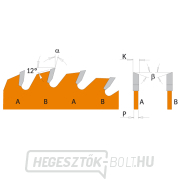 CMT ITK Ultra vékony lemez univerzális - D136x1,5 d20(+10) Z18 HW Előnézet 