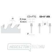 CMT Kúpos elővágó tárcsa - D100x3,1-4,0 d22 Z20 HW Előnézet 