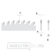 CMT Industrial C287 Laminált fűrészlap elővágás nélkül - D303x3,2 d30 Z60 HW -6°Neg Előnézet 