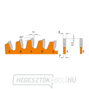 CMT ITK Ultra vékony penge laminált, műanyag és színesfémekhez - D168x1,8 d20 Z52 HW Előnézet 