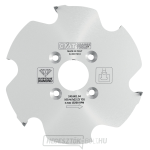 CMT gyémánt lamella tárcsa Lamello P-Systemhez - D100,4x7 d22 Z3 gallery main image