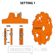 CMT Hornyolótárcsa készlet DADO PRO - D203x6,2-20 d15,87 Z12 HW Előnézet 