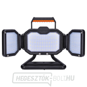 Solight LED spotlámpa 30W, hordozható, újratölthető, 3000lm, narancs-fekete Előnézet 