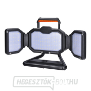 Solight LED spotlámpa 30W, hordozható, újratölthető, 3000lm, narancs-fekete gallery main image