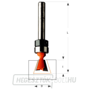 CMT C818 csapágyas fecskefarkú vágó - D11,1x19 L66,7 7° S=6,35 HW Előnézet 