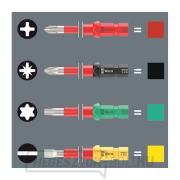 Wera 006631 Cserélhető csavarhúzó pengék Kraftform Kompakt VDE Stainless 17 extra vékony 1 TIE (17 darabos készlet) Előnézet 