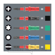 Wera 006614 Cserélhető csavarhúzó pengék Kraftform Kompakt VDE 18 Universal 2 TIE (17 darabos készlet) Előnézet 